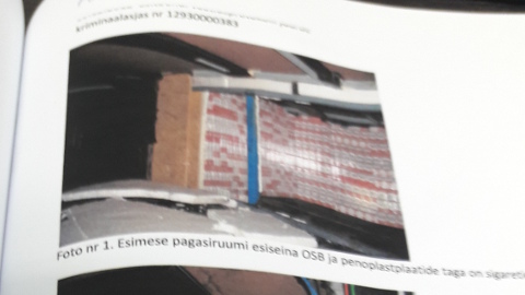 Sellised pildid avanesid Läti tolliametnikele 2012. aasta 25. augusti varahommikul, kui nad asusid kontrollima Eestist tulnud turismibussi.