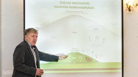 "Kukruse mägi on Kohtla-Järve poolkoksimäest nii palju väiksem, et põlengu kustutamine oleks seal oluliselt lihtsam," ütles Urmas Uri.