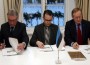 Detsembris allkirjastasid ühinemislepingu Toila volikogu esimees Roland Peets, Kohtla-Nõmme volikogu esimees Tarmo Kütt ja Kohtla volikogu esimees Arno Rossman.